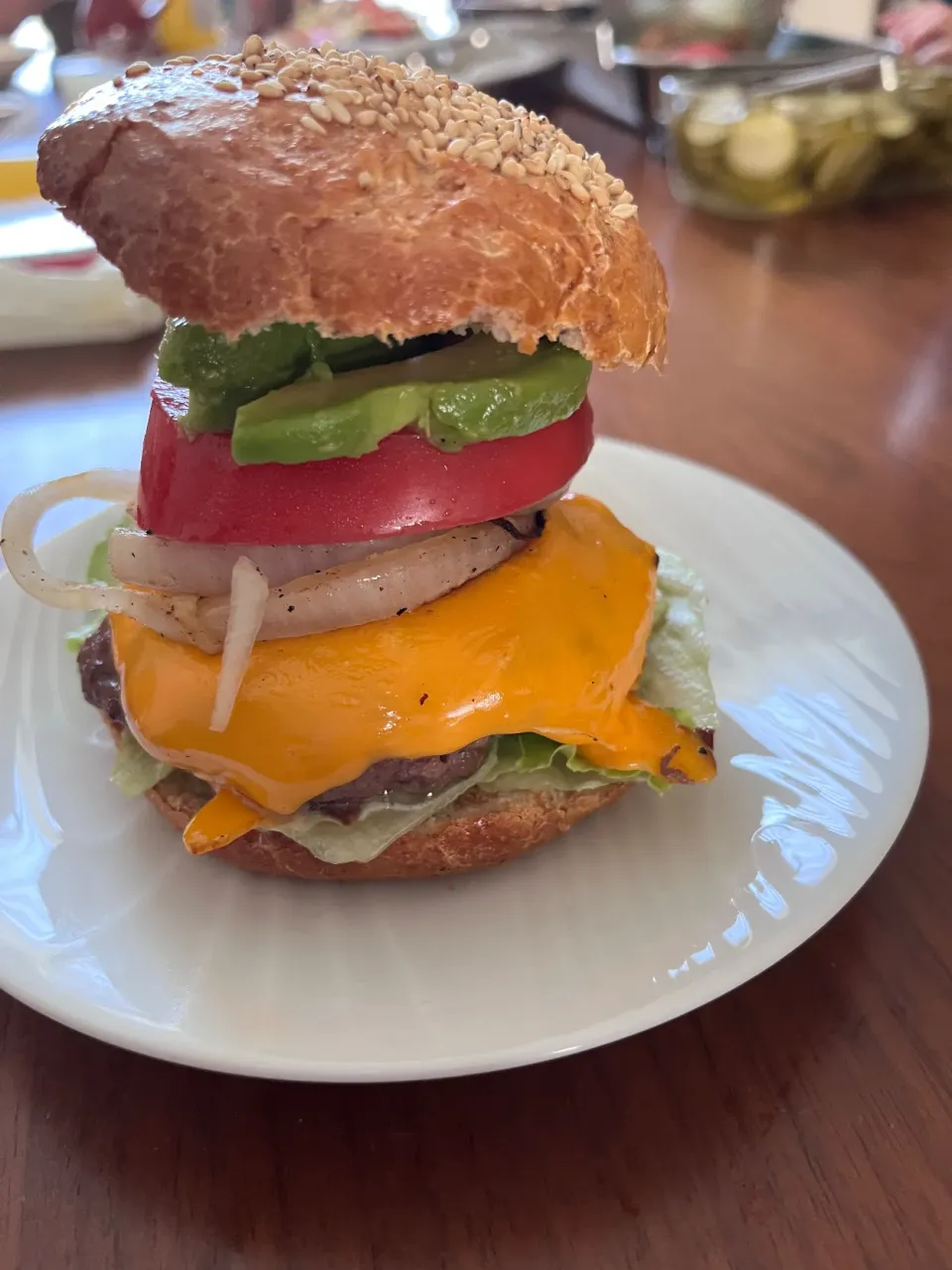 ハンバーガー|さあママさん