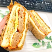 🥪メンチカツサンド🥪|TakeBooさん