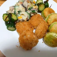 色々おかずたち(揚げ焼きバージョン)(* ﾟ∀ﾟ)✨|ぽんすけさん