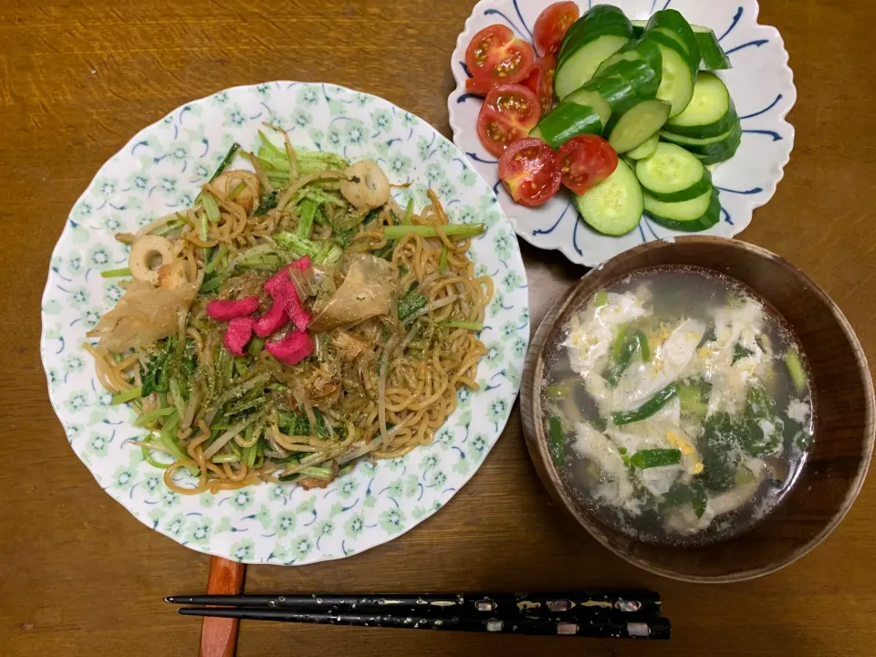 昼食　焼きそば|ATさん