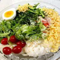 冷やしうどん|ヒロミ🏝🏝🏝🌺🏄🌊🐬🏄‍♀️🏄‍♂️🍹🐠👙🌺さん