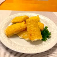 とうもろこしのフリット🌽|とっぴぃさん