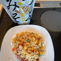 つぶみそを使ったピラフ|あきたまさん