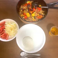 南の島のサマーバカンス風カレーを作りました🏝️  僕が中高生の頃、千葉真一さん・野際陽子さんご夫妻が出演していたハウスジャワカレーのCMのイメージ☀️|なびさん