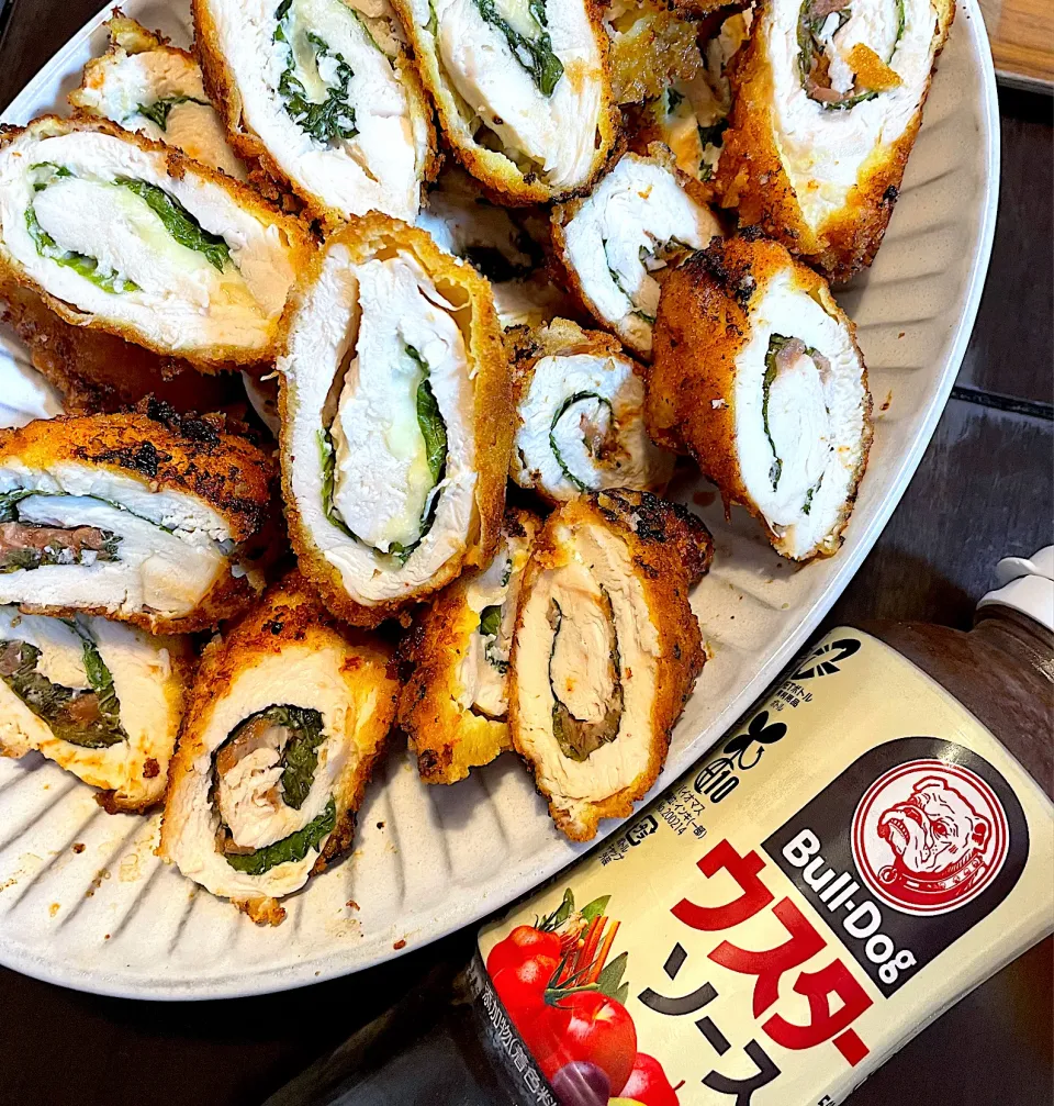 ささみ梅しそロールカツ|DKさん