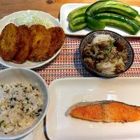 今日の晩御飯（R7.7.15）|え〜かさん