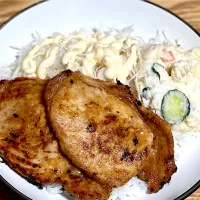 ☆にんにく味噌豚肉ロース焼き丼|まぁたんさん