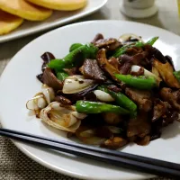 火爆肉と玉米煎餅🇨🇳