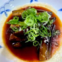 ただ焼いて煮たナス🍆|stalinさん