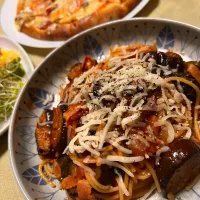 なすとベーコンのトマトパスタ|seiko Oさん