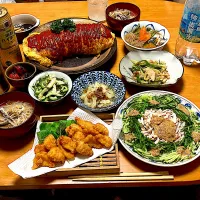 7月15日晩酌＆晩御飯 半分は昨日の残り物で|🐈⸒⸒⸒⸒つるのダンス🐈🐾さん
