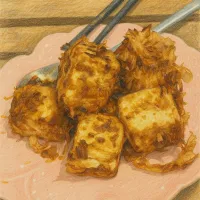 柴魚片煎豆腐|從🐈‍⬛邁向🦭之路さん