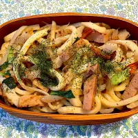 わしたポークの焼きうどん|おかーたまさん