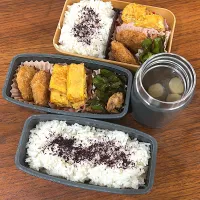 2025.7.16 高3息子、旦那弁当| こうれい母さん