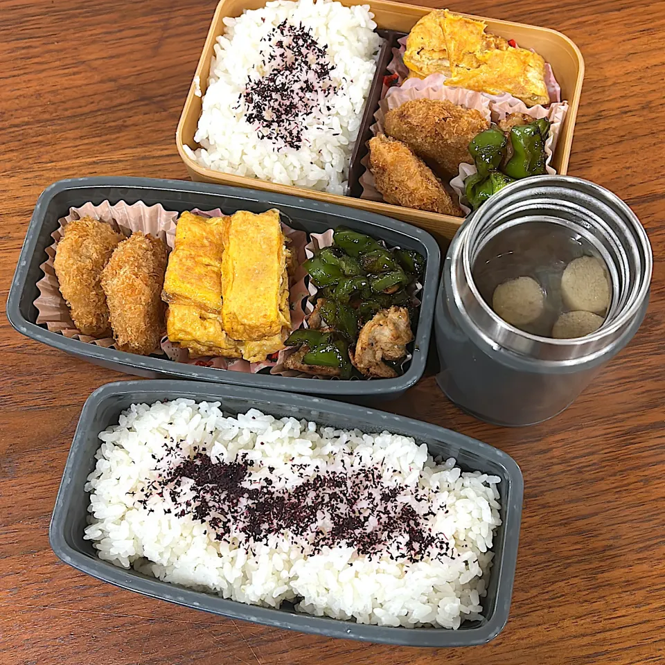 2025.7.16 高3息子、旦那弁当|こうれい母さん