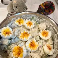 2025/7/15   ディルの、クリーミーなポテトサラダ　Creamy Dill Potato Salad|19 Boys & 野鳥さん