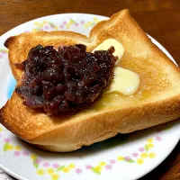 あんバタートースト|はっちぃさん