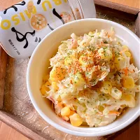 にゃんぺこさんの料理 🥗つぶみそで和風味噌マヨコールスロー🥗
