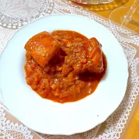 豚バラトマト煮込み🍅|かなママさん