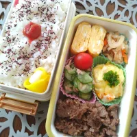 娘弁当🐮！|まめころさん