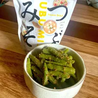 つぶみそでインゲンの胡麻和え|renharuruさん