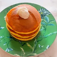 ホットケーキ焼きました