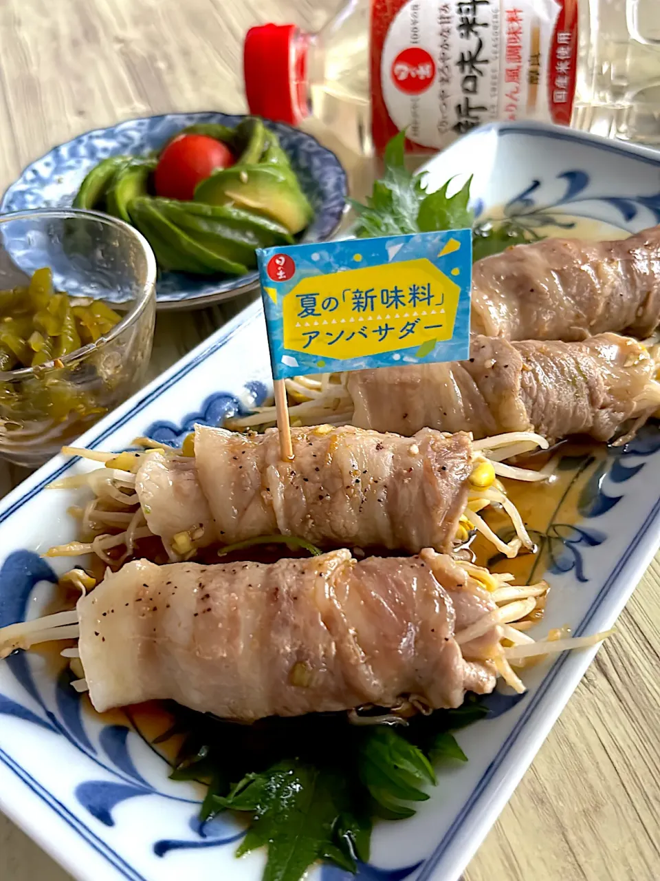 超簡単豚バラ豆もやし ~レンジで5分|とんちんさん