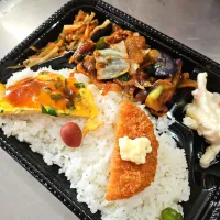 ナス味噌弁当|景子さん