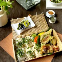 冷麦弁当|ひろこさん