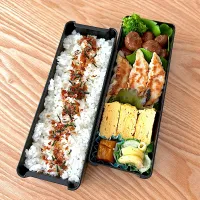 ミートボール＆餃子弁当🍱|nonoさん