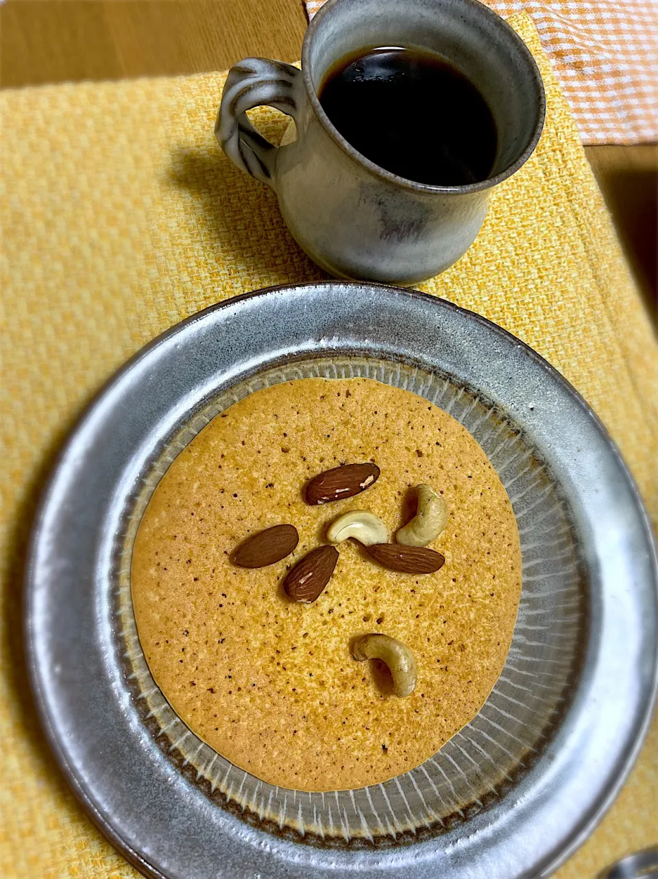 米粉のきな粉パンケーキ🥞たかせさと美さんのレシピ👩‍🍳|1614さん