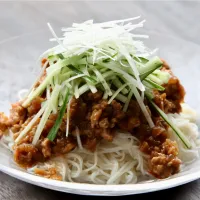 ジャージャー素麺