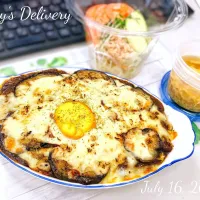 🍛🍅夏野菜のカレードリア🍆🍛