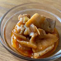 鶏と玉ねぎの韓国風炒め|ここここのかさん