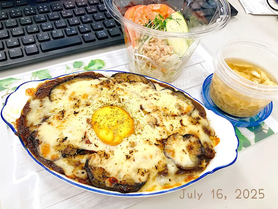 🍛ナスのカレードリア🧀|Tsuu_chan‪ ·͜·♡‬さん