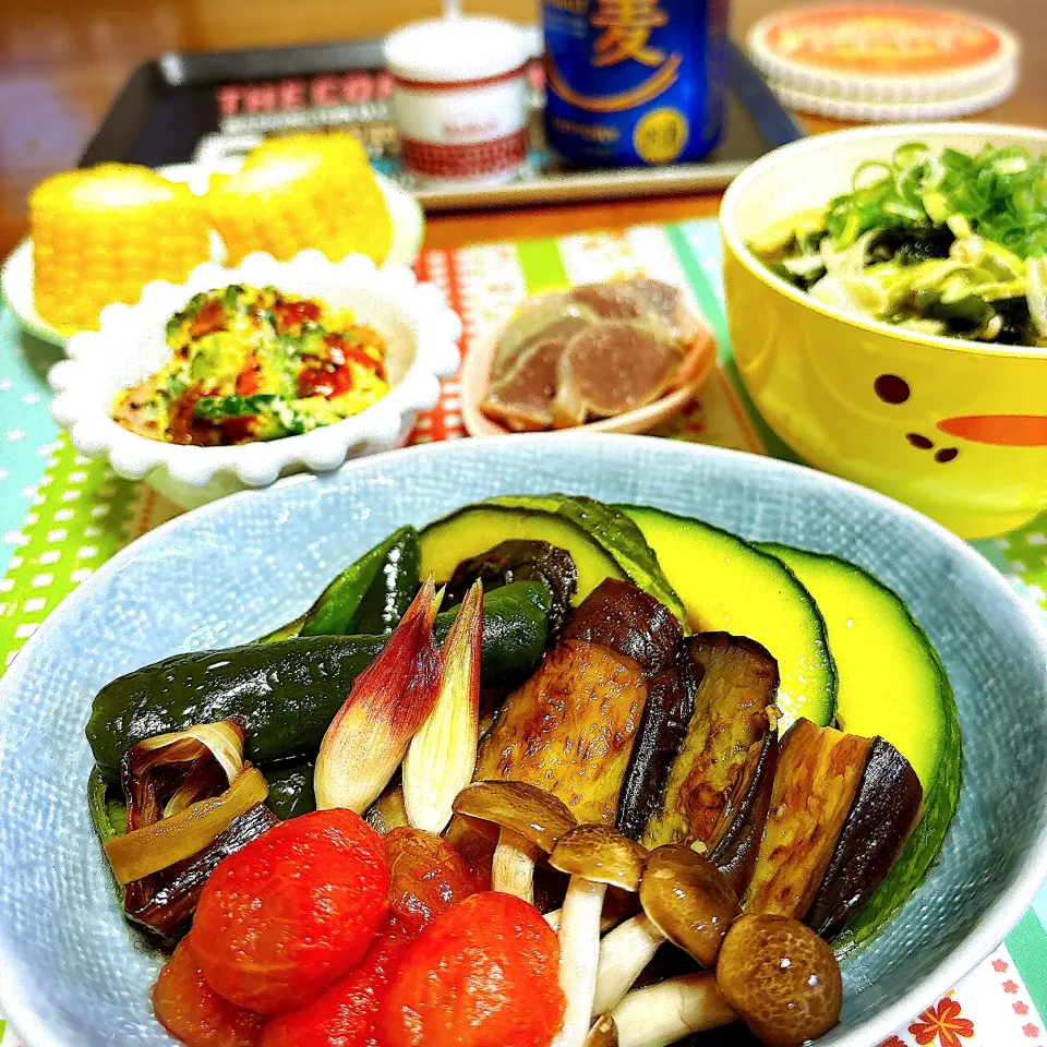 畑のお野菜 焼き浸し|tonaさん