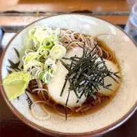 冷やしとろろ蕎麦@そば処 亀島| morimi32さん