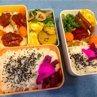 チーズハンバーグのお弁当|misaruriさん