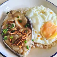 Today dinner steamed fish and fry egg 😍😋|🍒lynnlicious🍒さん