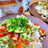 つぶみそを使って大豆のお肉をタコライス風に|maSami＊さん