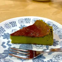 お抹茶チーズケーキ