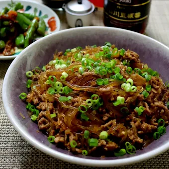 Snapdishの人気料理写真:かおるさんの料理 麻婆春雨