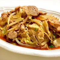 スタミナ肉野菜炒め🍚🥢| chibiさん