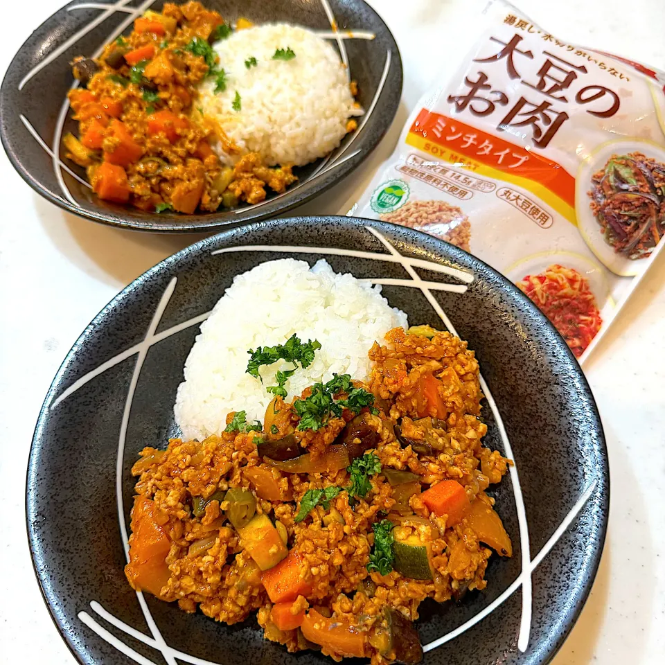 😋大豆ミートで栄養たっぷりチリコンカン🔥|moyukitaさん