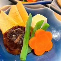たまにはビジュ狙ってみました！ww高野豆腐の煮しめ|♥ M ♥さん