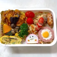 2025年7月17日　オレ弁当♪|クッキングおやぢさん
