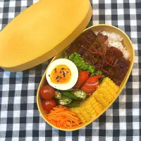 焼肉弁当♡|fuuum(*☻-☻*)さん