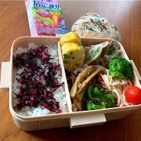 7月17日お弁当＆朝練おにぎり|Meimamaさん