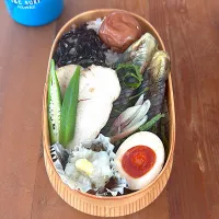ナス焼き浸し・鶏胸肉チャーシュー|Hajime Oomuraさん