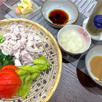 サッパリ 豚しゃぶ 晩ご飯|sakuramochiさん